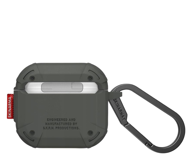Skinarma Etui Mecha CE do AirPods 4 oliwkowy - 1349115 - zdjęcie 2